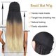 thumbnail image 3 of Cabeza de maniquí con cabello humano para trenzar cabello real cabeza de maniquí cosmetología con cabeza de muñeca para peinar el cabello soporte de maniquí de mesa libre (14 ""), 3 of 5