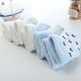thumbnail image 3 of Unisex Baby Terry Socks 5-Pack for Baby boy and girl 0-12 Months Warm Cotton Socks, 3 of 7