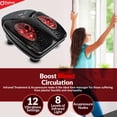 thumbnail image 3 of Daiwa Felicity Foot Vibe Pro Vibrating Foot Massager with Infrared Warmth, 12 Speed Electric Foot & Leg Massager with Remote Control – FSA/HSA Eligible, 3 of 7