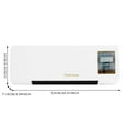 thumbnail image 3 of Clearance! Two In One Wall Mounted Mobile Air Electric Fan Fully Installed Mobile Air Conditioning 2024 Mini Split AC/heating System W Portable Ductless Remote Home/bedroom/studio Air Heater,A, 3 of 9