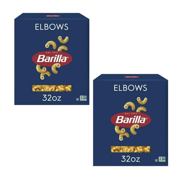 ( 2 Pack ) Barilla Elbows Pasta 2 Lb. Box