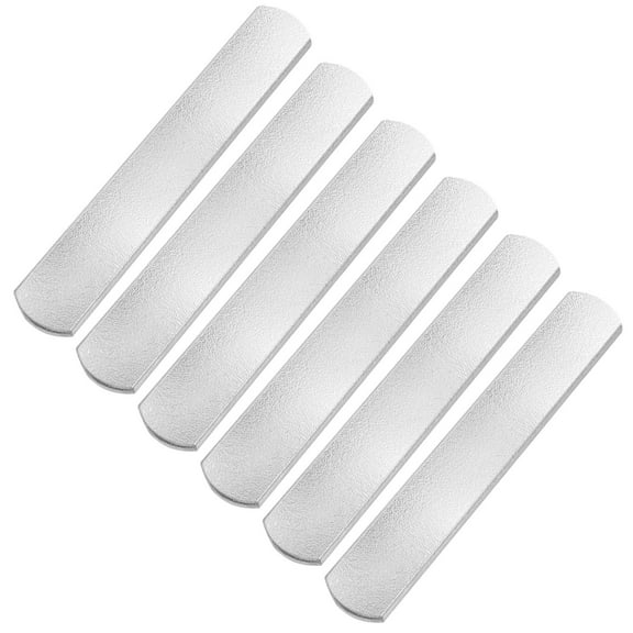 Pretyzoom 6Pcs Training Plates for of Durable Electroplated Steel for Workout