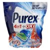 Purex 4in1 Pacs + Oxi Detergent, 45 count, 27.78 oz