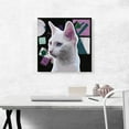 thumbnail image 2 of ARTCANVAS Burmilla Violet Cat Breed Canvas Art Print - Size: 18" x 18" (0.75" Deep), 2 of 9
