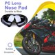 thumbnail image 5 of Eigraketly Ciclismo Montar Gafas Bicicleta Gafas de sol Luz Unisex Gafas Correr Senderismo Camping Gafas de protección solar Ropa Deportiva, Zapatos negro gris, 5 of 6
