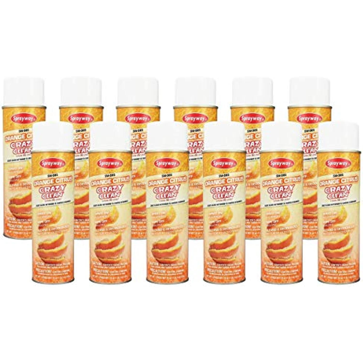 Sprayway Sw985 Orange Citrus Crazy Clean, 19Oz