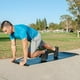 thumbnail image 3 of Tapete de Deslizamiento ProSourceFit Negro con Tope para Ejercicios en Casa y Entrenamiento Deportiv, 3 of 11
