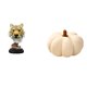 thumbnail image 1 of Escultura de mesa,Escultura de cabeza de tigre Estatua moderna de sobremesa,Figura de cabeza de animal para decoración de escritorio de resina.,Almohadas de calabaza de Halloween,Almohadas de, 1 of 8