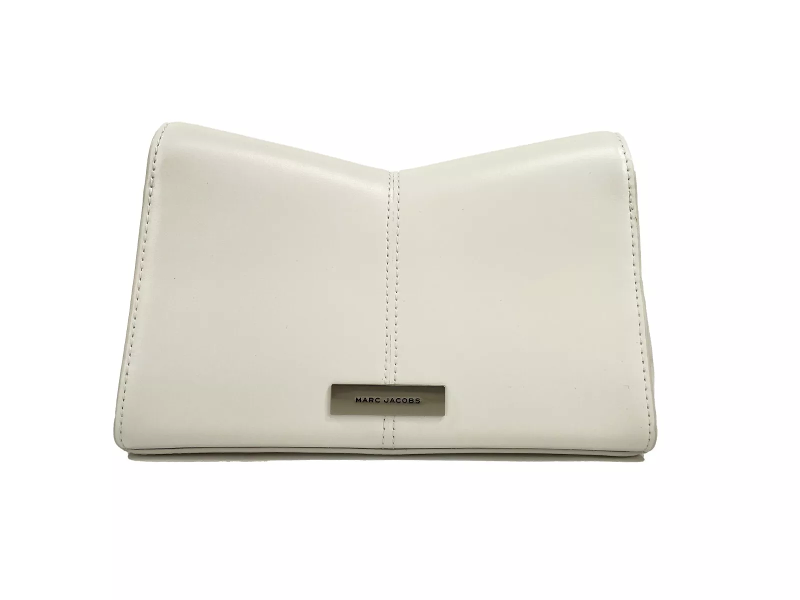 Marc Jacobs The St Marc Chain Wallet White Crossbody Bag Marc Jacobs The St Marc Chain Wallet White Crossbody Bag