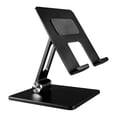 thumbnail image 2 of Soporte para tableta Soporte de escritorio de aleación para PC Soporte giratorio ajustable para almohadilla para teléfono celular Soporte de escritorio plegable, Negro Speravity EL000790-01, 2 of 2