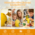 thumbnail image 6 of HNZENBW 18-Piece Fun Dinosaur Egg Set Dinosaur Treasure Box Kids Storage Box Easter Egg Christmas Party Gift, 6 of 8