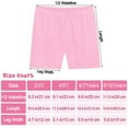thumbnail image 4 of Baozhu 6 Pack Girls Bike Cartwheel Shorts Kid Under Dress Dance Short Kids Biker Safety Shorts Multi-Color,2-10 Years, 4 of 9