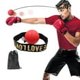 thumbnail image 1 of Up to 65% off Kitchen Gadgets Fight Ball With Head Band For Reflex Speed Training Boxing Punch Exercise Set Kitchen Organizers and Storage, 1 of 2