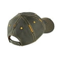 thumbnail image 3 of District   Rip and Distressed Cap DT612-One Size (Army/Gold), 3 of 3