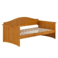 thumbnail image 4 of AFI Nantucket Wood Twin Size Daybed Frame, Light Toffee, 4 of 10