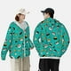 thumbnail image 4 of Fotbe Sushi Chaqueta con Protección Solar UPF 50+ para Hombre y Mujer, Camisa con Capucha y Bolsillos-Large, 4 of 7