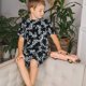 thumbnail image 4 of Balery Flower Conjunto de Pijama Infantil de Manga Corta con Estampado – Ropa de Dormir de Algodón Suave-Small, 4 of 6