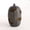 Black, variant on Terracotta-Effect Bat Cutout Pumpkin, Halloween LED Light Up Resin Pumpkin Lantern with Bat Hollow Design for Indoor Outdoor Party Decor