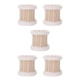 thumbnail image 3 of Conjunto bufanda Jumpingount gorro y guantes para niños beige, 3 of 6