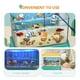 thumbnail image 5 of EeaseMX 1 juego de juguetes de simulación de pecera, juguetes de pesca magnéticos para niños, divertidos y realistas, acuario pequeño., 5 of 8