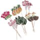 thumbnail image 5 of 24 piezas de adornos para cupcakes hawaianos, suministros para decoración de pasteles, kit de favores de de bricolaje, 5 of 9