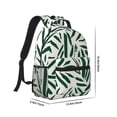 thumbnail image 2 of Goofa Palm Branch With Leaves Pattern Comfortable Student Backpack - Ergonomic Design, Durable, Water-Resistant, Multi-Compartment,Travel, and Outdoor Activities, 2 of 5