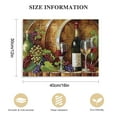 thumbnail image 2 of JRXY Wine Wall Art Canvas Kitchen Wine Picture Prints Grape Barrel Painting Red Wine Glass Artwork Prints for Home Kitchen Dinning Room Bar Wine Cellar Decor picture 2, 2 of 5