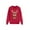 AC295 Red, variant on Adeawade Matching Christmas Pajamas For Family Kids Parent Child Christmas T Shirts Thick Crewneck Xmas Deer Head Bow Print Long Sleeve Tops Blouse For Kids Sweater Basic Homewear Red 6-7 Years