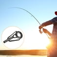 thumbnail image 6 of 2.2mm Tube Dia Stainless Steel Fishing Rod Tips Repair Kit Ring Guide, 3 Pack, 6 of 6