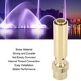 thumbnail image 2 of Fountain Nozzle, Stable Performance Internal Thread Connection Brass Easy Installation Large Injection Volume Garden Fountain Nozzle  For Park, 2 of 7