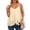 Beige, variant on Tank Tops for Women Off Shoulder Ruffle Casual Summer Flowy Beach Dress Camisoles for Women Beige L