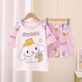 thumbnail image 4 of Pijama De Ropa Infantil De Manga Corta De Verano Para Niñas, 4 of 8