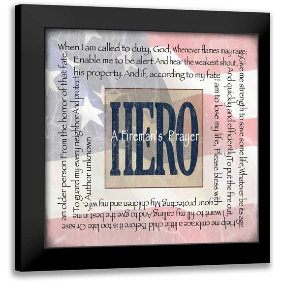 Wolk, Lisa 12x12 Black Modern Framed Museum Art Print Titled - Prayer