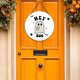 thumbnail image 5 of ¡Muy Popular! Placa Para Puerta De Halloween. Una Excelente Opción Para Transformar Y Hacer Que Tus Vacaciones Estén Llenas De Emoción Y Miedo. 8, 5 of 5