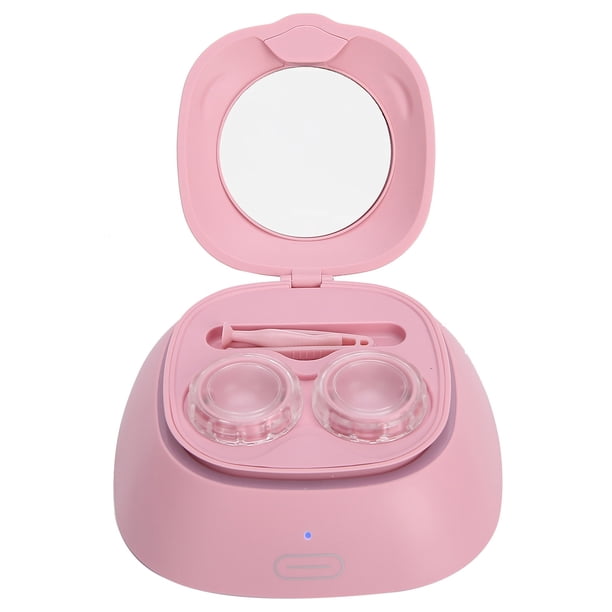 Máquina limpiadora de lentes de contacto, Limpiador eléctrico de lentes de contacto Limpiador eléctrico de lentes de contacto Limpiador de lentes de contacto impermeable Características de vanguardia