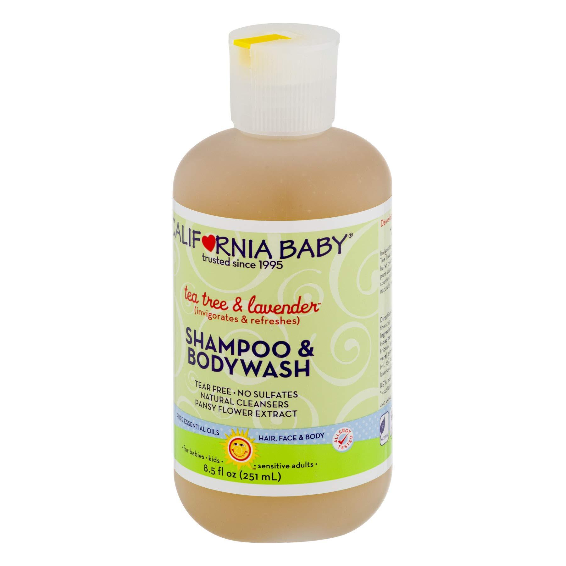 california baby tea tree and lavender shampoo