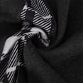 thumbnail image 4 of AXXD Black Basic T-Shirts for Women Summer 2024 Casual Round Neck Solid Color Plaid Long Sleeve Knitted Button Tops, 4 of 6