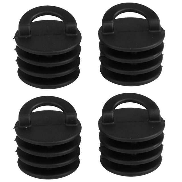 Almencla 4 Pcs Grandes Bouchons de Kayak Bouchons de Trou de Vidange Accessoires de Remplacement