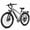 Silver, variant on Core Electric Bike for Adults,500W Motor Ebike with Front Suspension, 7-Speed 499WH UL2849 Removable Battery,Up to 55Miles,20MPH E Bicycle,26" Step-Over Ebikes (Silver)