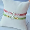 thumbnail image 4 of Bracelets,Bracelets For Women,Jewelry Bracelets, Christmas Clearance Sale! Lssam To My Granddaughter Forever Linked Bracelets And Cards Natural Stone Bracelets Jewelry Gifts, 4 of 9