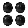 thumbnail image 1 of 4 pomos autoadhesivos para cajones, tiradores instantáneos para cajones de gabinetes, tiradores auxiliares para puertas de gabinetes de cocina, ventanas y cajones (negro), 1 of 5