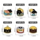 thumbnail image 3 of Set de broches con dibujos animados de gato negro con diseño de atún, 3 of 3