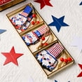 thumbnail image 5 of Clearance Under $5 Boovnll 4th of July Tree Decorations, 9Pcs Wooden Red White Blue Gnomes Memorial Day Ornaments, 4th of July Ornaments for Patriotic Party Hanging Decor, 4th of July Decorations, 5 of 8