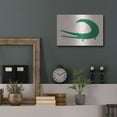thumbnail image 7 of Luxe Metal Art 'Crocodile' by Emily Kopcik, Metal Wall Art, 16"x12", 7 of 7