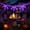 Purple, variant on Halloween Spider Web LED String Lights Decorations, Purple Luminous Web Fairy Lights for Ghost Festival Party Decor, Indoor Hanging Wall Ceiling Halloween Decoration, 71"