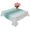 Grey Turquoise, variant on Sage Green Grey Ombre Table Cloth Waterproof Tablecloths, Modern Abstract Art Gradient Tablecloth Dining Table Cover for Kitchen Party Tabletop Outdoor, Rectangle Tablecloth 60x84 Inch