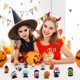 thumbnail image 3 of Juguetes de Mecanismo de Halloween para Niños 18 Piezas Rellenos de Bolsas de Regalo de Halloween Varios Juguetes Pequeños de Halloween para Bolsas de Regalos Juguetes de Reloj de Regalo de Fiesta Surtido de Juguetes de Halloween a Granel ER, 3 of 5