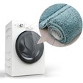 thumbnail image 5 of 40*60cm Bath Rugs 2pcs Set Made of 100% Polyester Extra Soft and Non Slip Bathroom Mats Specialized in Machine Washable and Water Absorbent Shower Mat,Sky Blue, 5 of 5