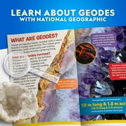 National Geographic Break Open 5 Geodes - Geology Science Kit for Unisex Children