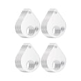 thumbnail image 2 of HILABEE 20Pcs Clear Thread Drops Cross Stitch Tread Bobbins Versatile Cards Reel Embroidery Thread Storage for Home Crafts DIY Sewing, 2 of 9